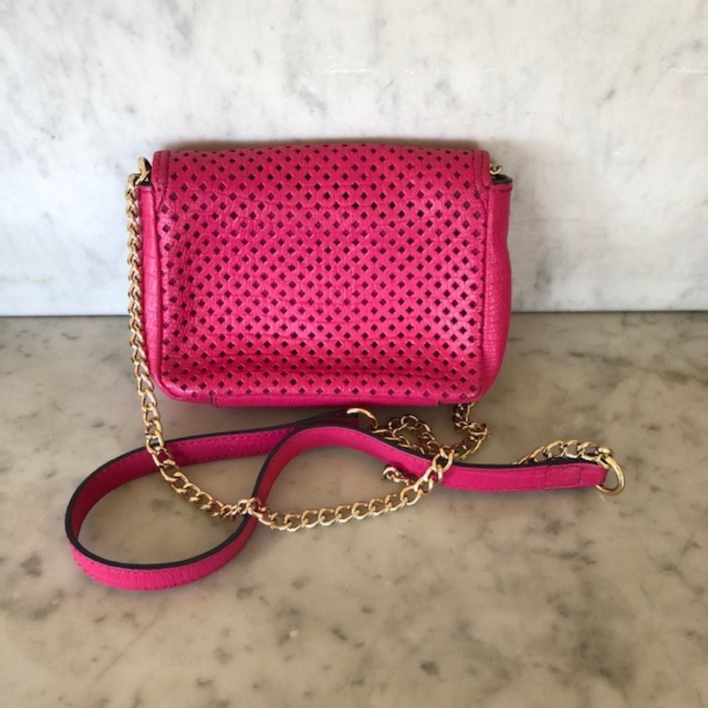 JUICY COUTURE Pink Gold Chain Crossbody Mini G Bag 2013 - Picture 4 of 15